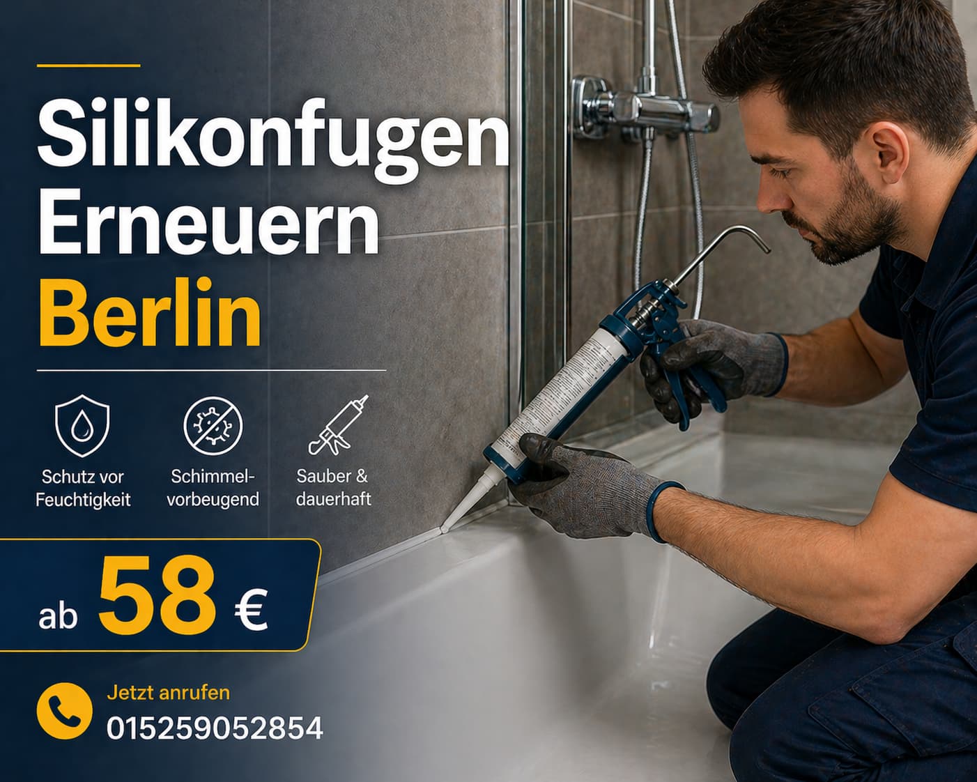 Silikonfugen Erneuern Berlin