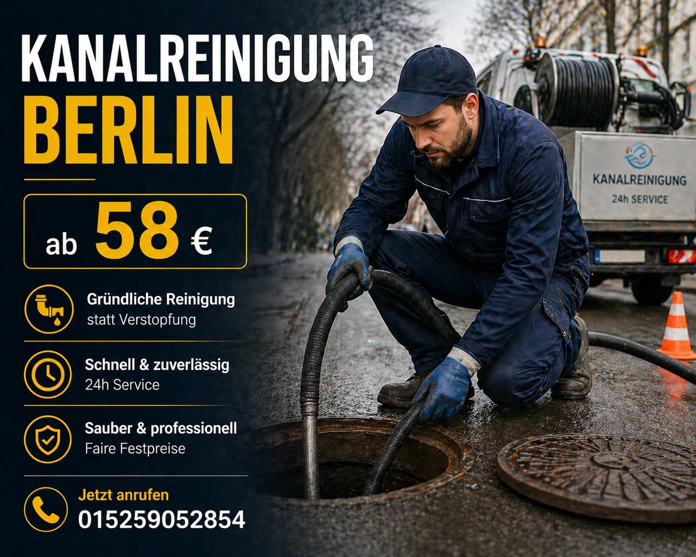 Kanalreinigung Berlin