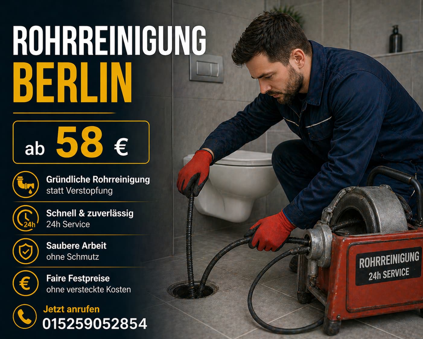 Rohrreinigung Berlin