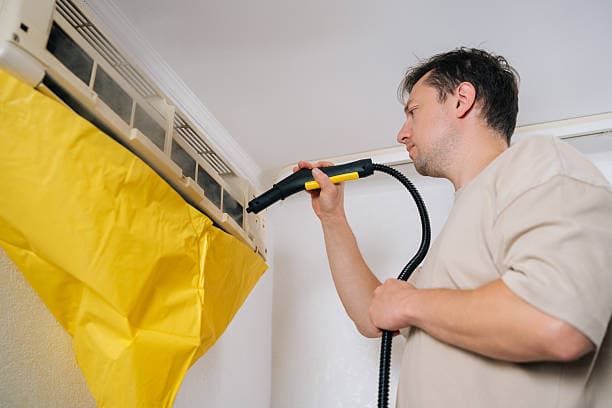 Professionelle Entfernung von Schimmelbefall zur Verbesserung der Raumluft und Wohnhygiene.