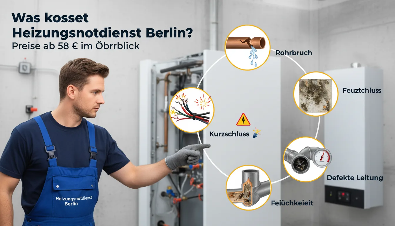 Heizungsnotdienst Berlin – Problem