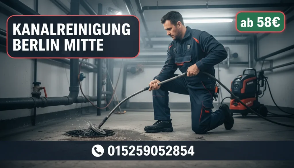 kanalreinigung berlin mitte