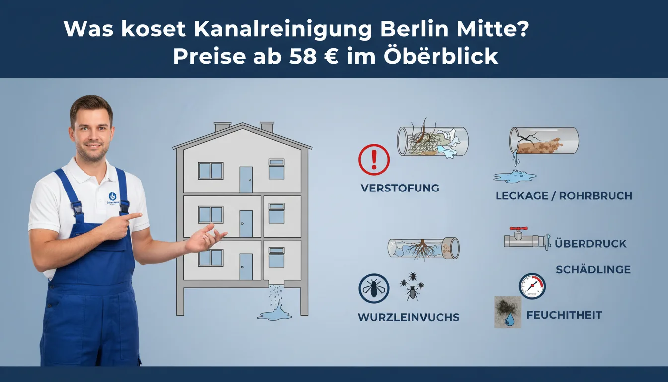 kanalreinigung berlin mitte – Problem