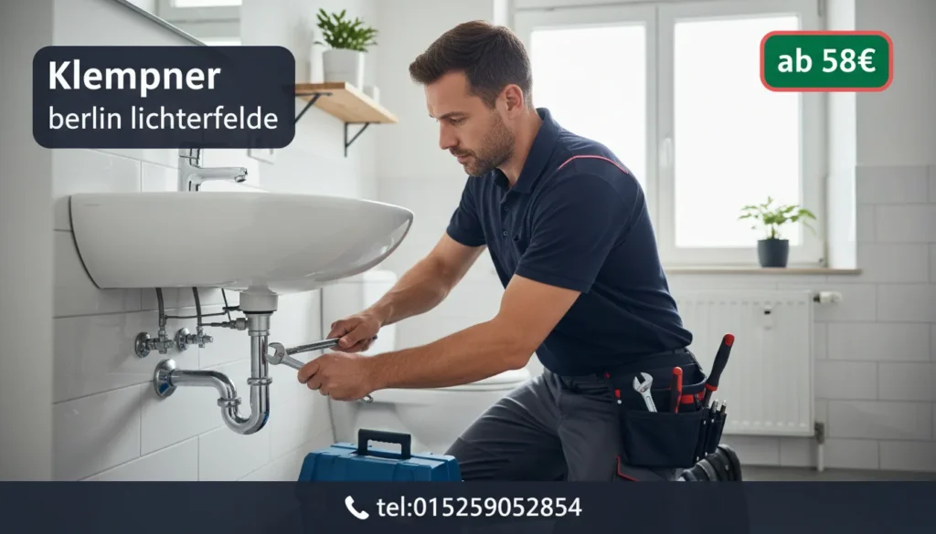 klempner berlin lichterfelde